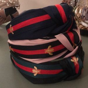 BEE STRIPED HEADBAND SET